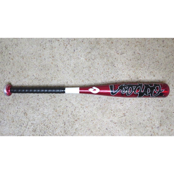 DeMarini VooDoo 25" 14oz Teeball Baseball Bat VDT12 -11 BPF 1.15 Red - NEW GRIP - Picture 1 of 9